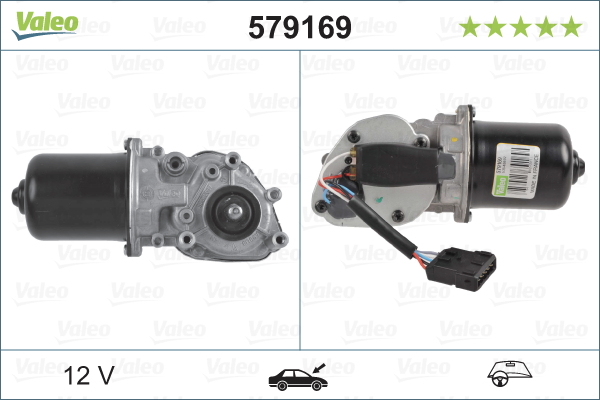 Motor stieračov VALEO